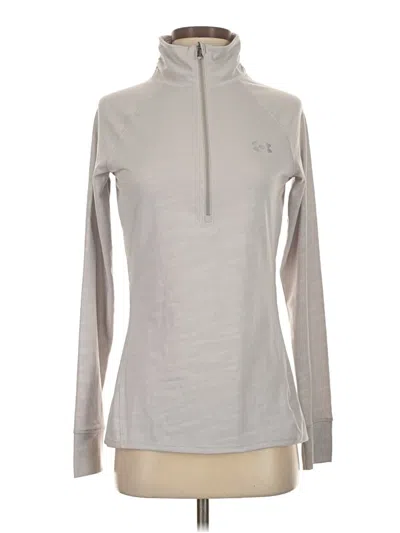 Pre-owned Under Armour Long Sleeve T-shirt In Silver