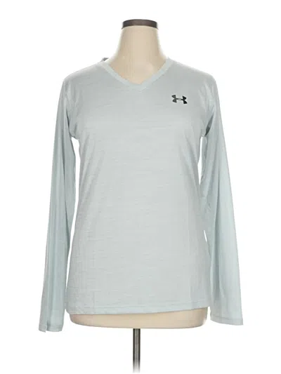 Pre-owned Under Armour Long Sleeve T-shirt In Silver