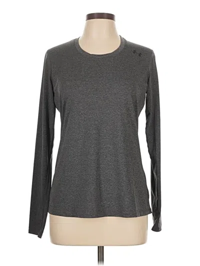 Pre-owned Under Armour Long Sleeve T-shirt In Silver