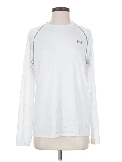 Pre-owned Under Armour Long Sleeve T-shirt In Silver