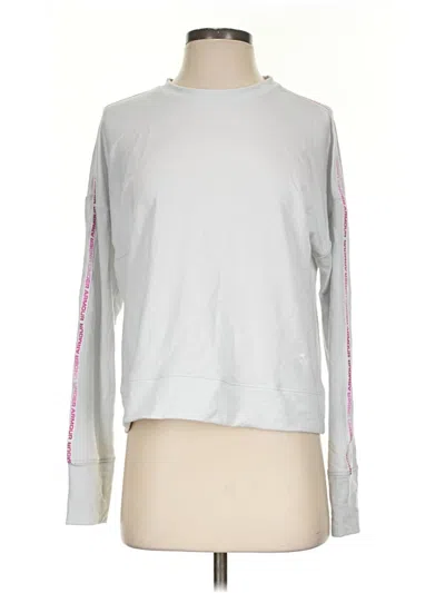 Pre-owned Under Armour Long Sleeve T-shirt In Silver