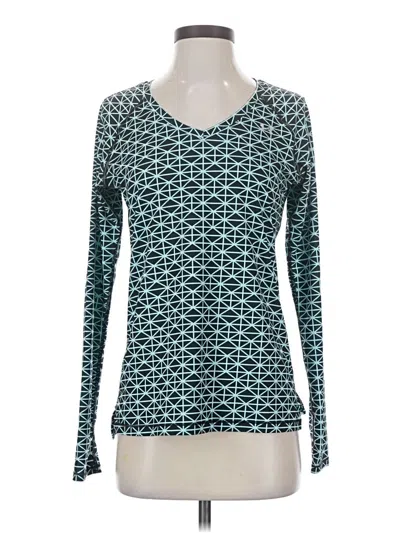 Pre-owned Under Armour Long Sleeve T-shirt In Teal