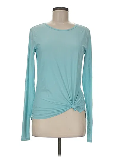Pre-owned Under Armour Long Sleeve T-shirt In Teal