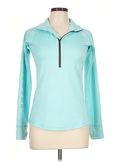 Pre-owned Under Armour Long Sleeve T-shirt In Teal