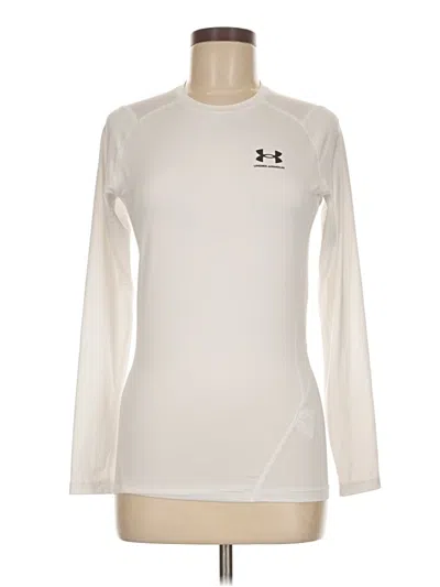 Pre-owned Under Armour Long Sleeve T-shirt In White
