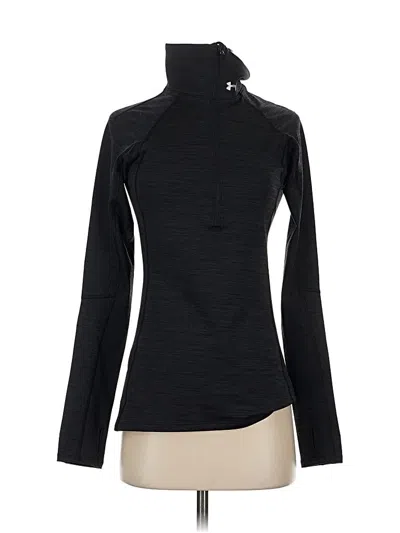 Pre-owned Under Armour Long Sleeve Turtleneck In Black