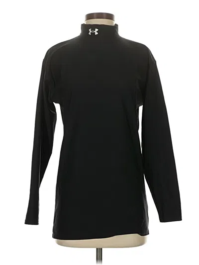 Pre-owned Under Armour Long Sleeve Turtleneck In Black