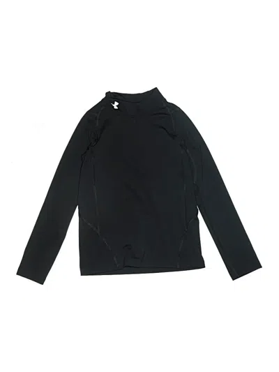 Pre-owned Under Armour Kids' Long Sleeve Turtleneck In Black