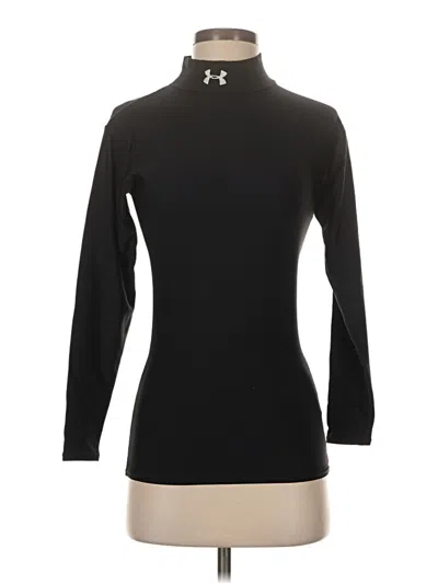 Pre-owned Under Armour Long Sleeve Turtleneck In Black