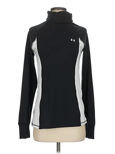 Pre-owned Under Armour Long Sleeve Turtleneck In Black