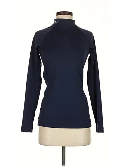 Pre-owned Under Armour Long Sleeve Turtleneck In Blue