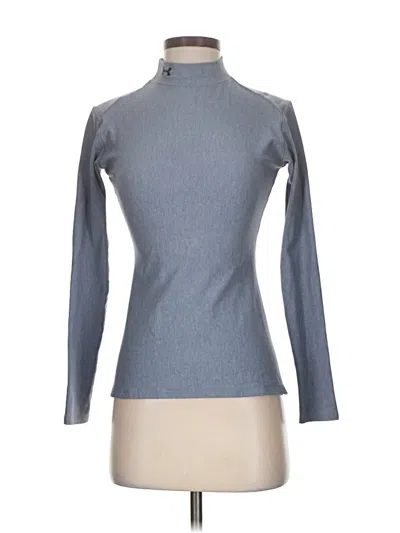 Pre-owned Under Armour Long Sleeve Turtleneck In Blue