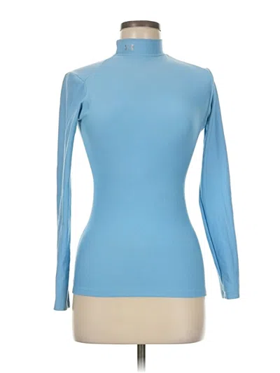 Pre-owned Under Armour Long Sleeve Turtleneck In Blue