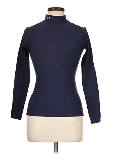 Pre-owned Under Armour Long Sleeve Turtleneck In Blue