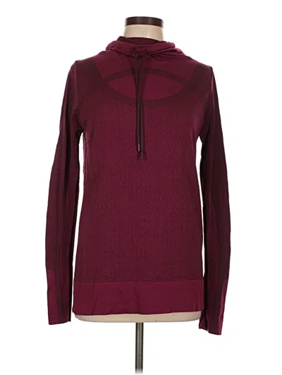 Pre-owned Under Armour Long Sleeve Turtleneck In Burgundy