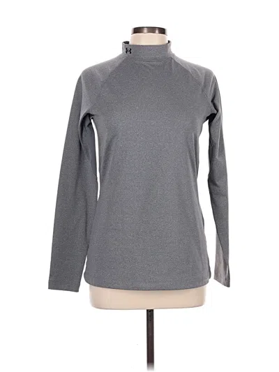 Pre-owned Under Armour Long Sleeve Turtleneck In Gray