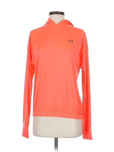 Pre-owned Under Armour Long Sleeve Turtleneck In Orange