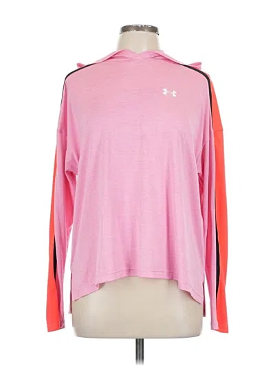 Pre-owned Under Armour Long Sleeve Turtleneck In Pink