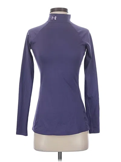 Pre-owned Under Armour Long Sleeve Turtleneck In Purple