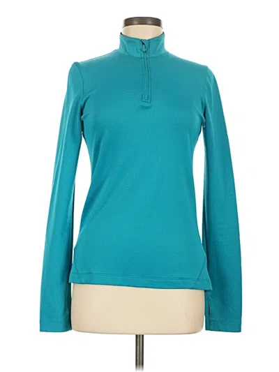Pre-owned Under Armour Long Sleeve Turtleneck In Teal