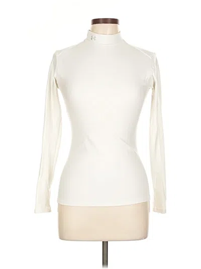 Pre-owned Under Armour Long Sleeve Turtleneck In White
