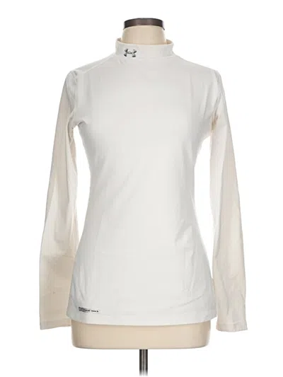 Pre-owned Under Armour Long Sleeve Turtleneck In White