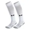 Under Armour Long Soccer Socks 'white Grey Black'