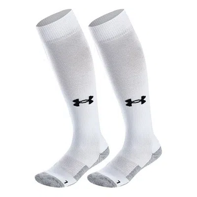 Under Armour Long Soccer Socks 'white Grey Black'