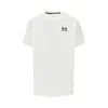 Under Armour Loose Fit T-shirt With Logo Embroidery In White