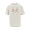 Under Armour Loose Fit T-shirt With Logo Print In White