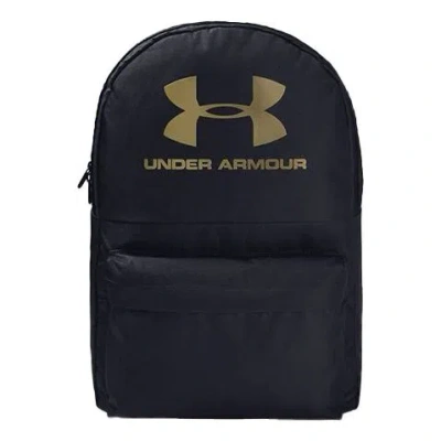 Under Armour Loudon Logo Backpack 'black Gold' In Multi