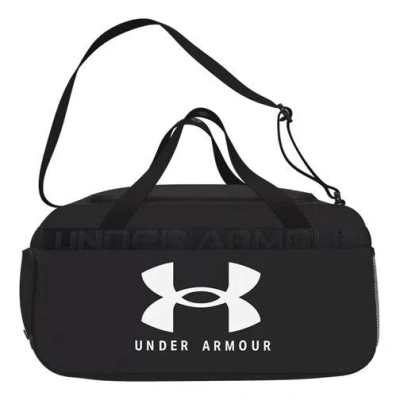 Under Armour Loudon Medium Duffle Bag 'black White' In Multi
