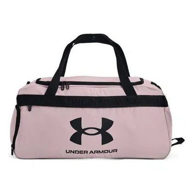 Under Armour Loudon Small Duffle Bag 'pink Black' In Multi