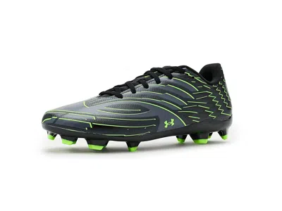 Under Armour Mach 1 Select Soccer Cleats Cross Training Shoes Black/titan Gray/hyper Green :