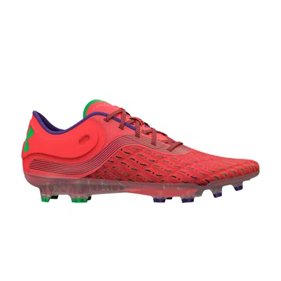 Pre-owned Under Armour Magnetico Elite 3 Fg 'beta Green Screen' In Red