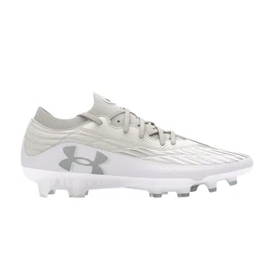 Pre-owned Under Armour Magnetico Elite 4 Fg 'white Clay Metallic Silver' In Grey