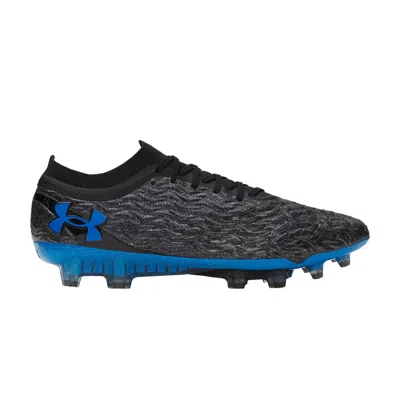 Pre-owned Under Armour Magnetico Elite 5 Fg 'black Blue Atlantis' | Men's Size 7.5