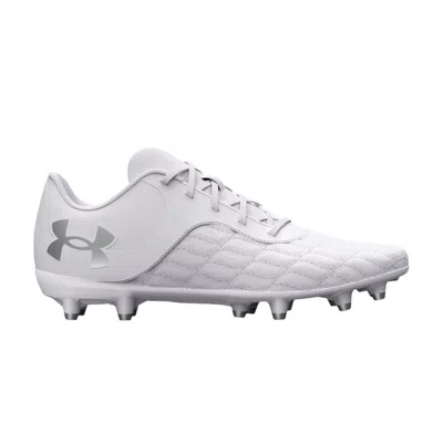 Pre-owned Under Armour Magnetico Select 3 Fg Gs 'white Metallic Silver' | Kid's Size 1