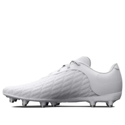Under Armour Magnetico Select 3 Fg 'white Metallic Silver' In Gray