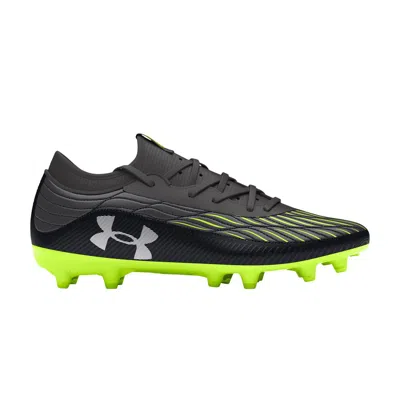 Pre-owned Under Armour Magnetico Select 4 Fg Jr 'black Lime' | Kid's Size 4.5