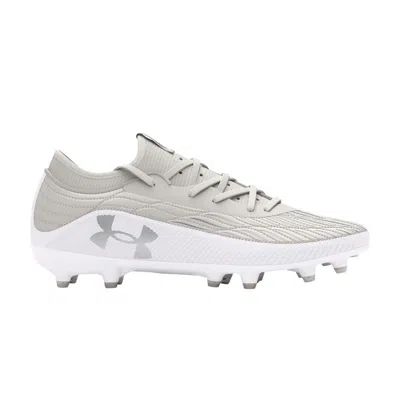 Pre-owned Under Armour Magnetico Select 4 Fg Jr 'white Metallic Silver' | Grey | Kid's Size 1.5 In Gray