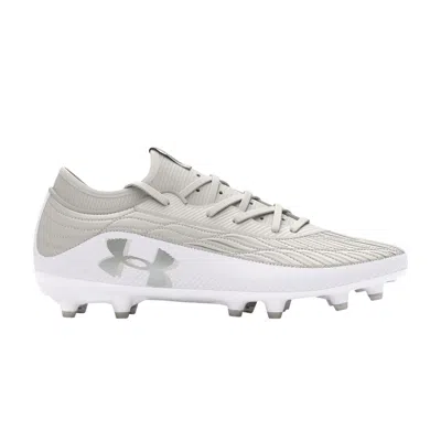 Pre-owned Under Armour Magnetico Select 4 Fg 'white Clay Metallic Silver' | Grey | Men's Size 4