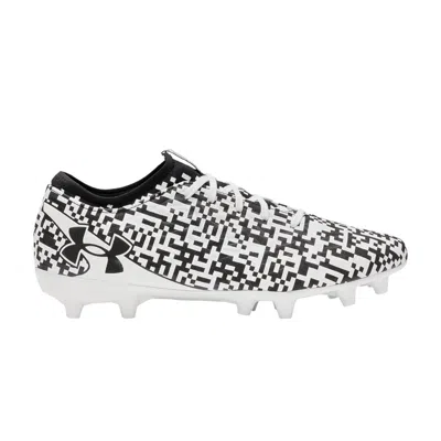 Pre-owned Under Armour Magnetico Select 5 Fg 'pixels' | White | Men's Size 8.5