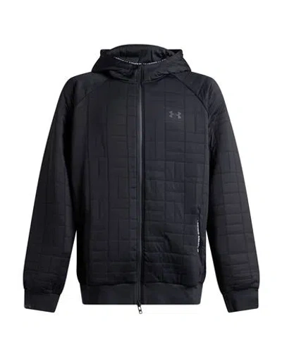 Under Armour Man Jacket Black Size Xl Polyester