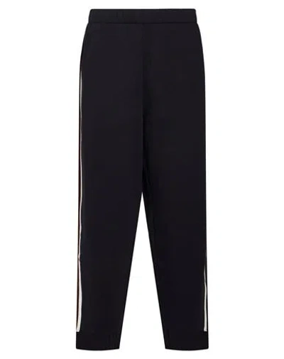 Under Armour Man Pants Navy Size Xl Cotton, Polyamide In Black