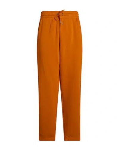 Under Armour Man Pants Rust Size Xxl Cotton, Polyester In Red