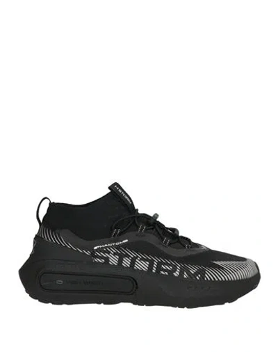 Under Armour Man Sneakers Black Size 10.5 Textile Fibers