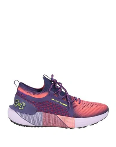 Under Armour Man Sneakers Purple Size 9.5 Textile Fibers