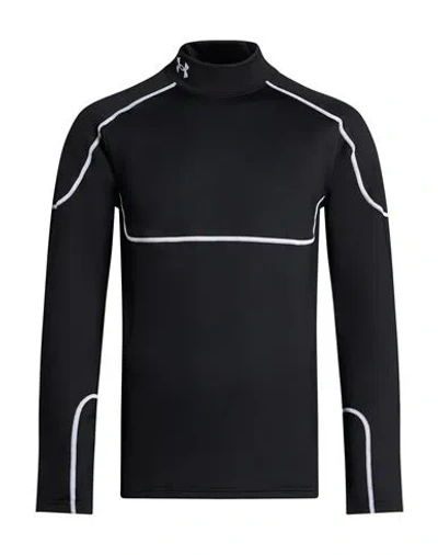 Under Armour Man T-shirt Black Size S Polyester, Elastane