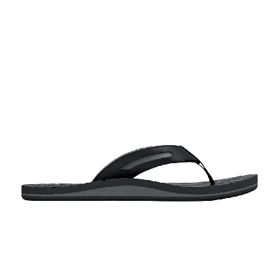 Pre-owned Under Armour Marathon Key 5 Sandal 'black Stealth Grey'